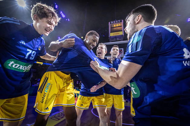 Basketball Berlin 19.10.2026 Saison 2026 2027 Netto BBL Pokal Achtelfinale Alba Berlin - BMA365 Bamberg Baskets Yankuba Sima (Alba Berlin, No.77)