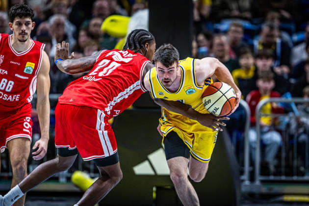 Basketball Berlin 19.10.2026 Saison 2026 2027 Netto BBL Pokal Achtelfinale Alba Berlin - BMA365 Bamberg Baskets Jonas Mattisseck (Alba Berlin, No.09)