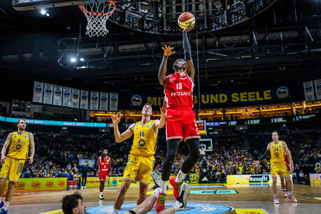 Basketball Berlin 19.10.2026 Saison 2026 2027 Netto BBL Pokal Achtelfinale Alba Berlin - BMA365 Bamberg Baskets Trevon Scott (Bamberg, No.13)