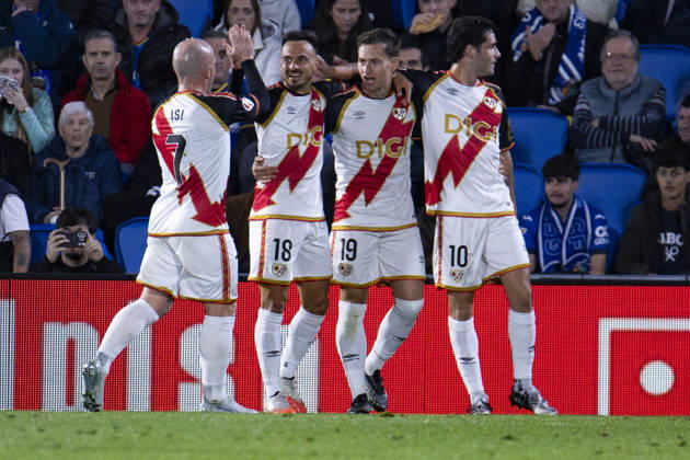 Getafe CF v Rayo Vallecano - La Liga EA Sports 2026 27 October 19, 2026, Estadio El Coliseum, Getafe, Madrid, Spain: Alvaro Garcia of Rayo Vallecano celebrates his goal during La Liga EA Sports match between Getafe and Rayo Vallecano at Estadio El Coliseum on October 19, 2026 in Madrid, Spain. Getafe Estadio Coliseum Madrid Spain Copyright: xAlejandroxMatiasxAcostax