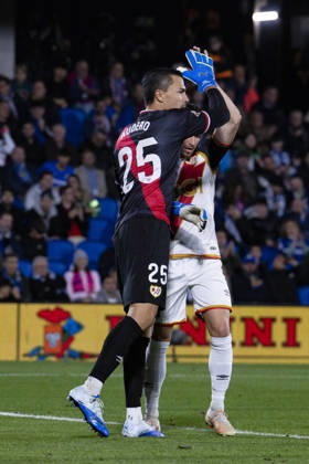 Getafe CF v Rayo Vallecano - La Liga EA Sports 2026 27 October 19, 2026, Estadio El Coliseum, Getafe, Madrid, Spain: Adria Pedrosa celebrate the save of Emil Audero during La Liga EA Sports match between Getafe and Rayo Vallecano at Estadio El Coliseum on October 19, 2026 in Madrid, Spain. Getafe Estadio Coliseum Madrid Spain Copyright: xAlejandroxMatiasxAcostax
