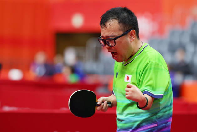 Katsuyoshi Yagi (JPN), OCTOBER 20, 2026 - Para Table tennis, Tischtennis : Men s Singles Class 7 Semi-Final during the Asian Para Games Aichi-Nagoya 2026 at SKY HALL TOYOTA in Aichi, Japan. Noxthirdxpartyxsales aflo_357522611 NaokixMoritax