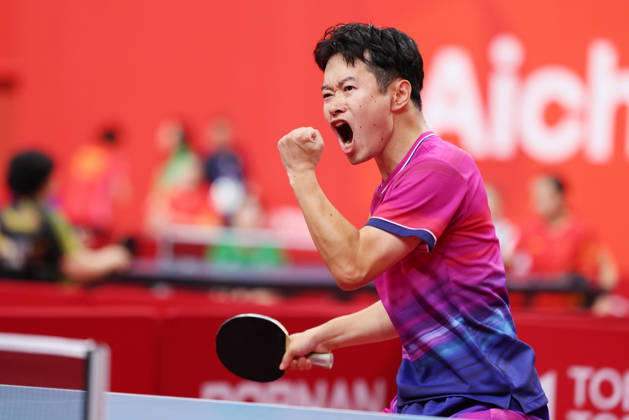 Koyo Iwabuchi (JPN), OCTOBER 20, 2026 - Para Table tennis, Tischtennis : Men s Singles Class 9 Semi-Final during the Asian Para Games Aichi-Nagoya 2026 at SKY HALL TOYOTA in Aichi, Japan. Noxthirdxpartyxsales  aflo_357523442 NaokixMoritax