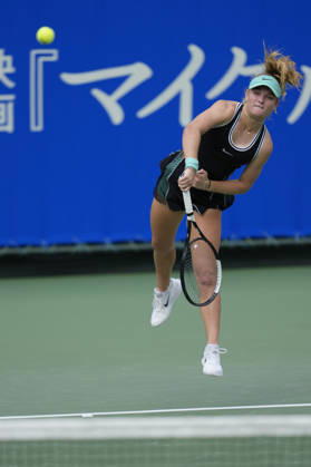 WTA, Tennis Damen Kinoshita Group Japan Open - Day 2 Emerson Jones of Australia competes in her round of 32 singles match against Ann Li of the United States at the 2026 Kinoshita Group Japan Open Women s tennis tournament at the Utsubo Tennis Center in Osaka, Japan, on October 20, 2026. Osaka Japan  Copyright: xOwenxHammondx originalFilename:hammond-2026kino261020_np3gv.jpg