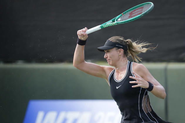 WTA, Tennis Damen Kinoshita Group Japan Open - Day 2 Paula Badosa of Spain competes in her round of 32 singles match against Antonia Ruzic of Croatia at the 2026 Kinoshita Group Japan Open Women s tennis tournament at Utsubo Tennis Center in Osaka, Japan, on October 20, 2026. Osaka Japan Copyright: xOwenxHammondx originalFilename:hammond-2026kino261020_npfww