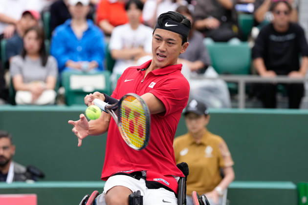 Tokito Oda (JPN), OCTOBER 20, 2026-Wheelchair Tennis : Men s Singles 2nd Round Match at Nagoya City Higashiyama Park Tennis Center during The Asian Para Games Aichi-Nagoya 2026 in Aichi, Japan. Noxthirdxpartyxsales  aflo_357535729 MARUYAMA,xKoheix