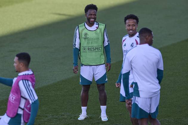 October 20, 2026, Madrid, Spain: Vinicius Junior (Real Madrid CF) is seen in action during a training session on the eve of the UEFA Champions League 2026 2027 match between Real Madrid CF and RB Leipzig..Real Madrid CF is holding its final training session ahead of its third UEFA Champions League game. Madrid Spain - ZUMAs197 20261020_aaa_s197_027 Copyright: xFedericoxTitonex