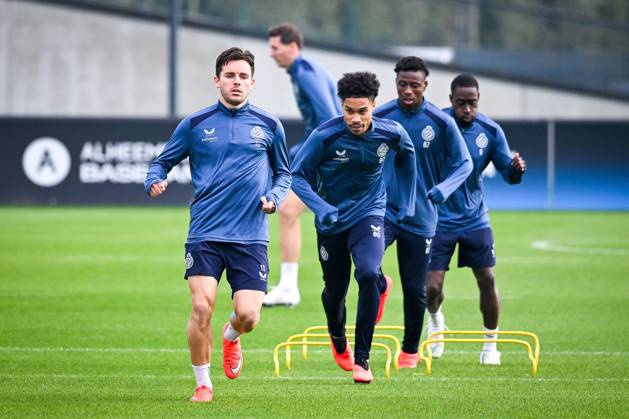 Club Brugge v RC Lens - UEFA Champions League preparations Club Brugge s Hugo Vetlesen pictured during a training session of football team Club Brugge KV, on Tuesday 20 October 2026 at the team s basecamp in Westkapelle (Knokke-Heist), Belgium, as preparation for the the UEFA Champions League game against RC Lens. (Photo News Elias Rom) Knokke-Heist Belgium  Copyright: xPhotonewsx xEliasxRomx