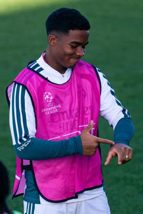 IPA89946284 - MADRID, SPAIN - OCTOBER 20: Endrick of Real Madrid CF during training on the day before Matchday 3 of the 2026 27 UEFA Champions League group stage at Ciudad Real Madrid on October 20, 2026, in Madrid, Spain. during Real Madrid - Training and press conference, PK, Pressekonferenz a UEFA Champions League soccer match in Madrid, Spain, on October 20, 2026  Copyright: xTomasxGarrido IPAxSportx xx IPA89946284 IPA89946284