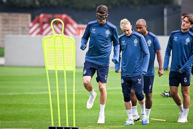 Club Brugge v RC Lens - UEFA Champions League preparations Club Brugge s Brandon Mechele pictured during a training session of football team Club Brugge KV, on Tuesday 20 October 2026 at the team s basecamp in Westkapelle (Knokke-Heist), Belgium, as preparation for the the UEFA Champions League game against RC Lens. (Photo News Elias Rom) Knokke-Heist Belgium  Copyright: xPhotonewsx xEliasxRomx
