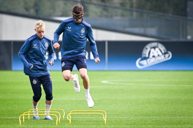 Club Brugge v RC Lens - UEFA Champions League preparations Club Brugge s Joaquin Seys and Brandon Mechele pictured during a training session of football team Club Brugge KV, on Tuesday 20 October 2026 at the team s basecamp in Westkapelle (Knokke-Heist), Belgium, as preparation for the the UEFA Champions League game against RC Lens. (Photo News Elias Rom) Knokke-Heist Belgium  Copyright: xPhotonewsx xEliasxRomx