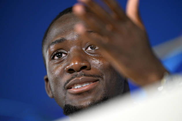 Real Madrid press meeting ahead of UCL match against RB Leipzig MADRID, SPAIN - OCTOBER 20: Head coach Jose Mourinho (not seen) and player Ibrahima Konate of Real Madrid answer journalists questions at a press conference, PK, Pressekonferenz after a training session at the club s Valdebebas facilities, ahead of the UEFA Champions League match against RB Leipzig, in Madrid, Spain on October 20, 2026. Burak Akbulut Anadolu Madrid Spain. Editorial use only. Please get in touch for any other usage. Copyright: x2026xAnadoluxBurakxAkbulutx