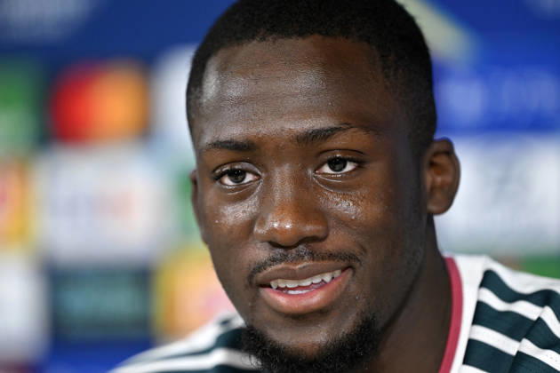 Real Madrid press meeting ahead of UCL match against RB Leipzig MADRID, SPAIN - OCTOBER 20: Head coach Jose Mourinho (not seen) and player Ibrahima Konate of Real Madrid answer journalists questions at a press conference, PK, Pressekonferenz after a training session at the club s Valdebebas facilities, ahead of the UEFA Champions League match against RB Leipzig, in Madrid, Spain on October 20, 2026. Burak Akbulut Anadolu Madrid Spain. Editorial use only. Please get in touch for any other usage. Copyright: x2026xAnadoluxBurakxAkbulutx