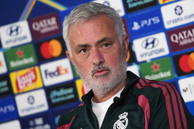 REAL MADRID CF v RB LEIPZIG. CHAMPIONS LEAGUE 2026 2027. ROUND 3. Real Madrid CF s coach Jose Mourinho in press conference, PK, Pressekonferenz after raining session prior to the Champions League round 3 match against RB Leipzig. October 20 2026. (ALTERPHOTOS Acero) MadridSpain  Copyright: xAcerox