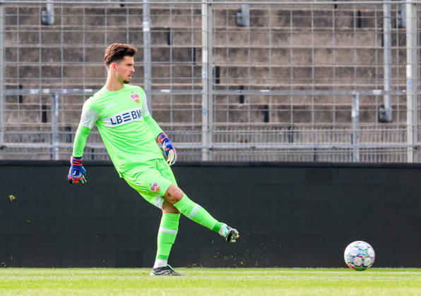 20.10.2026, Stuttgart, Fußball U19 Champions League, Saison 2026 2027, U19 YouthLeague VfB Stuttgart vs. Atletico Madrid, Tom Walz (VfB)