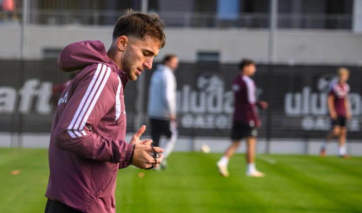 20.10.2026 - Fussball - 2. Fussball - Bundesliga - Saison 2026 2027 - 1. FC Nürnberg Nuernberg FCN ( Club ) - Training - Sportfoto Zink - xwoxzix - Adam Markhiev (6, 1. FC Nürnberg FCN )