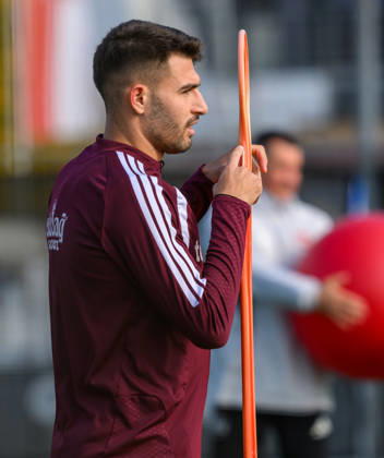 20.10.2026 - Fussball - 2. Fussball - Bundesliga - Saison 2026 2027 - 1. FC Nürnberg Nuernberg FCN ( Club ) - Training - Sportfoto Zink - xwoxzix - Alexios Kalogeropoulos (4, 1. FC Nürnberg FCN )
