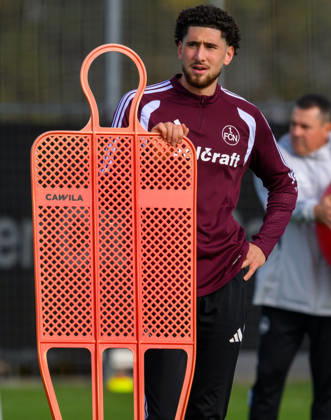 20.10.2026 - Fussball - 2. Fussball - Bundesliga - Saison 2026 2027 - 1. FC Nürnberg Nuernberg FCN ( Club ) - Training - Sportfoto Zink - xwoxzix - Khalid Abu El Haija (44, 1. FC Nürnberg FCN )