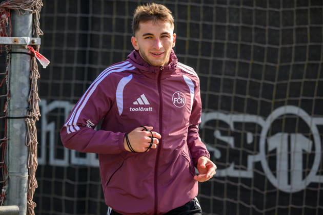 20.10.2026 - Fussball - 2. Fussball - Bundesliga - Saison 2026 2027 - 1. FC Nürnberg Nuernberg FCN ( Club ) - Training - Sportfoto Zink - xwoxzix - Adam Markhiev (6, 1. FC Nürnberg FCN )