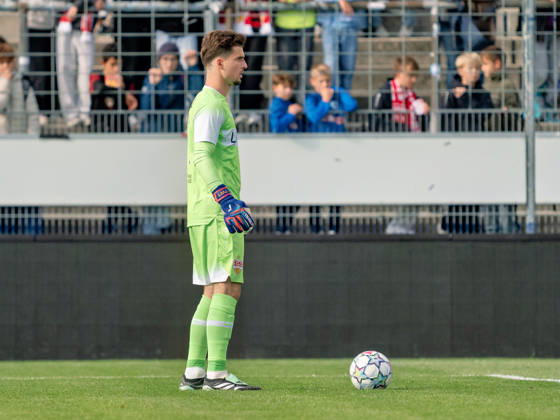Torwart Tom Walz (VfB Stuttgart, 01) GER, Fussball, VfB Stuttgart vs. Atletico Madrid, UEFA Youth League, 3. Spieltag, Stuttgart, Saison 2026 2027, 20.10.2026 GER, Fussball, VfB Stuttgart vs. Atletico Madrid, UEFA Youth League, 3. Spieltag, Stuttgart, Saison 2026 2027, 20.10.2026 Stuttgart Copyright: xCarstenxSchweringx EP_CSG