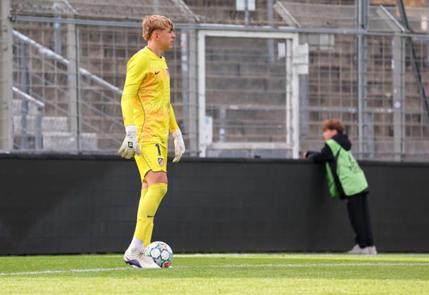 20.10.2026, Stuttgart, Fußball U19 Champions League, Saison 2026 2027, U19 YouthLeague VfB Stuttgart vs. Atletico Madrid, Diego Piqueras (Mad)