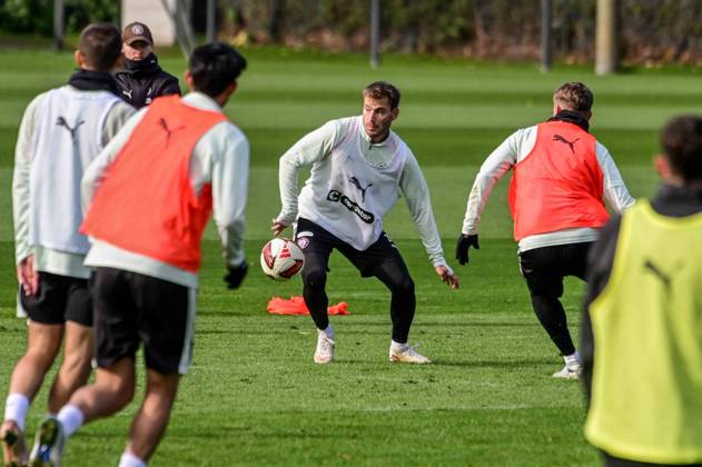 Lars Ritzka Nemeth David ( Pauli ) Deutschland , Hamburg , Trainingsgelände an der Kollaustrasse , Fussball , 2. Bundesliga , FC St Pauli