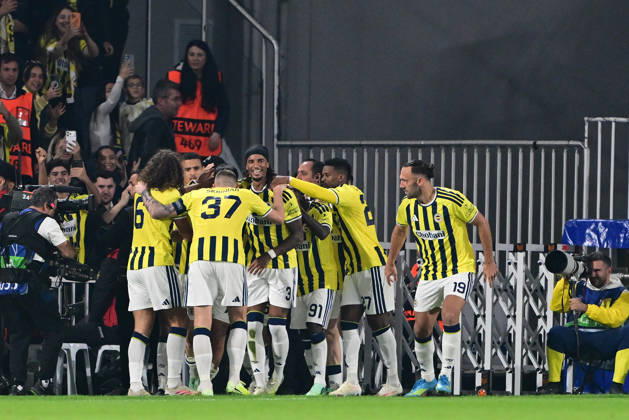 Fenerbahce v Slavia Prag - UEFA Champions League ISTANBUL, TURKIYE - OCTOBER 20: Oguz Aydin of Fenerbahce celebrates after scoring a goal during the UEFA Champions League Week 3 match between Fenerbahce and Slavia Prag at Chobani Stadium, on October 20, 2026 in Istanbul, Turkiye. Serhat Cagdas Anadolu Istanbul Turkey. Editorial use only. Please get in touch for any other usage.  Copyright: x2026xAnadoluxSerhatxCagdasx