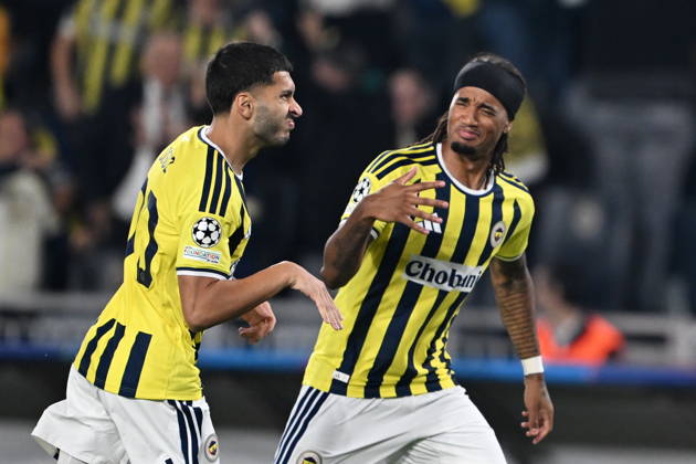 Fenerbahce v Slavia Prag - UEFA Champions League ISTANBUL, TURKIYE - OCTOBER 20: Oguz Aydin of Fenerbahce celebrates after scoring a goal during the UEFA Champions League Week 3 match between Fenerbahce and Slavia Prag at Chobani Stadium, on October 20, 2026 in Istanbul, Turkiye. Oguz Yeter Anadolu Istanbul Turkey. Editorial use only. Please get in touch for any other usage.  Copyright: x2026xAnadoluxOguzxYeterx