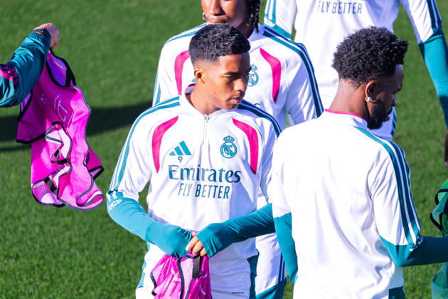 Fussball : Abschlusstraining, Real Madrid, 20.10.2026, Ciudad Real Madrid (Madrid) : Endrick (Real Madrid, 9) Portraitfoto, Portrait, Einzelaufnahme, Porträt Copyright: xMichellexLukax
