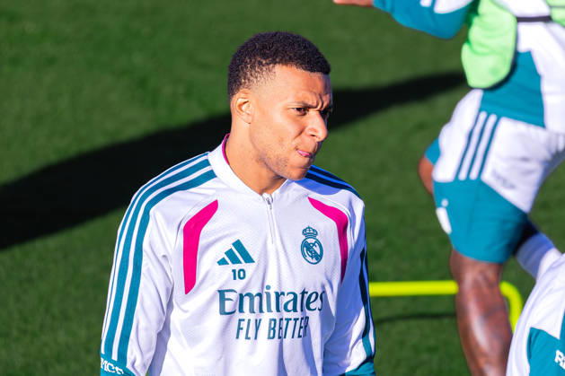 Fussball : Abschlusstraining, Real Madrid, 20.10.2026, Ciudad Real Madrid (Madrid) : Kylian Mbappe (Real Madrid, 10) Portraitfoto, Portrait, Einzelaufnahme, Porträt Copyright: xMichellexLukax