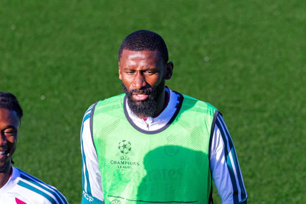 Fussball : Abschlusstraining, Real Madrid, 20.10.2026, Ciudad Real Madrid (Madrid) : Antonio Rüdiger (Real Madrid, 22) Portraitfoto, Portrait, Einzelaufnahme, Porträt Copyright: xMichellexLukax