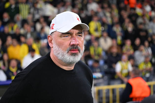 Fenerbahce v Slavia Praha - UEFA Champions League ISTANBUL, TURKIYE - OCTOBER 20: Head coach Jindrich Trpisovsky of Slavia Praha during the UEFA Champions League Week 3 match between Fenerbahce and Slavia Prag at Chobani Stadium, on October 20, 2026 in Istanbul, Turkiye. Oguz Yeter Anadolu Istanbul Turkey. Editorial use only. Please get in touch for any other usage.  Copyright: x2026xAnadoluxOguzxYeterx