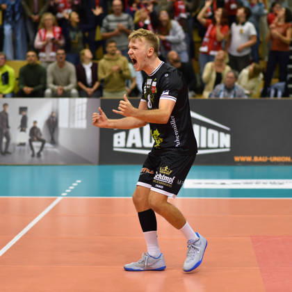 Mika Vicent Ahmann (TV Rottenburg, 18) TV Rottenburg vs. SWD powervolleys Dueren, Volleyball, 1. Bundesliga Maenner, 1. Spieltag, Spiel 1006, Spielzeit 2026 2027, 20.10.2026, TV Rottenburg vs. SWD powervolleys Dueren, Volleyball, 1. Bundesliga Maenner, 1. Spieltag, Spiel 1006, Spielzeit 2026 2027, 20.10.2026 Rottenburg Copyright: xEibner-Pressefoto RalphxKunzex EP_RKE
