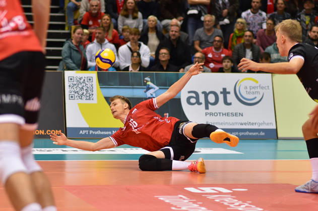 Daniel Sulista (TV Rottenburg, 16) TV Rottenburg vs. SWD powervolleys Dueren, Volleyball, 1. Bundesliga Maenner, 1. Spieltag, Spiel 1006, Spielzeit 2026 2027, 20.10.2026, TV Rottenburg vs. SWD powervolleys Dueren, Volleyball, 1. Bundesliga Maenner, 1. Spieltag, Spiel 1006, Spielzeit 2026 2027, 20.10.2026 Rottenburg Copyright: xEibner-Pressefoto RalphxKunzex EP_RKE