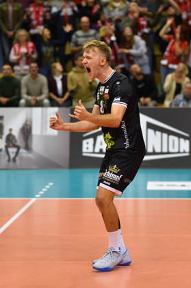 Mika Vicent Ahmann (TV Rottenburg, 18) TV Rottenburg vs. SWD powervolleys Dueren, Volleyball, 1. Bundesliga Maenner, 1. Spieltag, Spiel 1006, Spielzeit 2026 2027, 20.10.2026, TV Rottenburg vs. SWD powervolleys Dueren, Volleyball, 1. Bundesliga Maenner, 1. Spieltag, Spiel 1006, Spielzeit 2026 2027, 20.10.2026 Rottenburg Copyright: xEibner-Pressefoto RalphxKunzex EP_RKE
