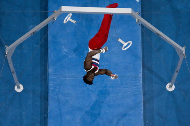 261020 Frederick Richard of United States competes in still rings during men s team final on day four of the 2026 Artistic Gymnastics World Championships on October 20, 2026 in Rotterdam. Photo: Joel Marklund BILDBYRÅN kod JM JM0861 bbeng artistisk gymnastik artistic gymnastics gymnastik-vm vm artistic gymnastics world championships final lagfinal team final Copyright: JOELxMARKLUND BB261020JM002