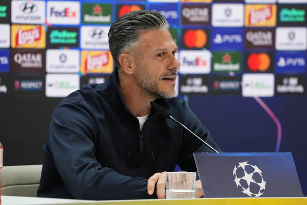 REAL MADRID CF v RB LEIPZIG. CHAMPIONS LEAGUE 2026 2027. ROUND 3. RB Leipzig s coach Martin Demichelis in press conference, PK, Pressekonferenz after raining session prior to the Champions League round 3 match against Real Madrid CF. October 20 2026. (ALTERPHOTOS Acero) MadridSpain  Copyright: xAcerox