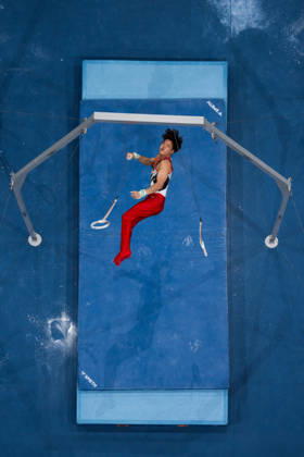 261020 Shohei Kawakami of Japan competes in still rings during men s team final on day four of the 2026 Artistic Gymnastics World Championships on October 20, 2026 in Rotterdam. Photo: Joel Marklund BILDBYRÅN kod JM JM0861 bbeng artistisk gymnastik artistic gymnastics gymnastik-vm vm artistic gymnastics world championships final lagfinal team final Copyright: JOELxMARKLUND BB261020JM012