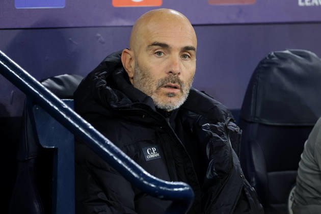 Manchester City v AEK Athens - UEFA Champions League 2026 27 League Phase MD3 Enzo Maresca, Manager of Manchester City on the bench before the UEFA Champions League 2026 27 League Phase MD3 match between Manchester City and AEK Athens at City of Manchester Stadium on October 20, 2026 in Manchester, England. Manchester City of Manchester Stadium England United Kingdom Copyright: xAllstarxPicturexLibraryxLtdx