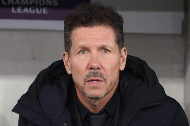 20.10.2026, xrekx, Fussball UEFA Champions League, VfB Stuttgart - Atletico Madrid v.l. Diego Simeone Trainer (AtlÃ tico Madrid) Stuttgart