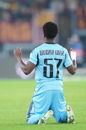 Slovan’s Sandro Cruz during the UEFA Champions League Phase - Matchday 3 soccer match between AS Roma-Slovan Bratislava at the Rome s Olympic stadium, Italy - Tuesday October 20, 2026 - Soccer ( Photo by Alfredo Falcone LaPresse )  Copyright: xAlfredoxFalcone LaPressex