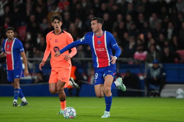 Fabian Ruiz of PSG Paris Saint-Germain v Barcelona, UEFA Champions League, Football, Parc des Princes, Paris, France - 20 Oct 2026Paris Parc des Princes France  Copyright: xDavexWinter Shutterstockx 17226708aj