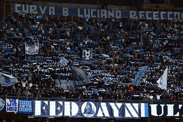 Ni Napoli 20 10 2026 - Champions League Napoli-Bodo Glimt foto Nicola Ianuale Image nella foto: tifosi Napoli 