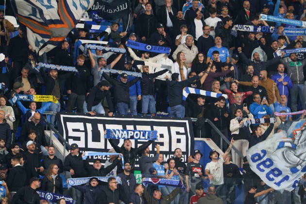 Napoli vs Arsenal of the Europa Champions League 2026 27 Supporters Of SSC Napoli during the European Champions League football match on 20 10 2026 between SSC Napoli and FC Bodo Glimt at the Diego Armando Maradona Stadium in Naples Napoli Stadio Diego Armando Maradona Napoli Italia Copyright: xFABIOxSASSOxFabioxSassox Napoli Bodo Glimt2026_10_20Fabio Sasso8811
