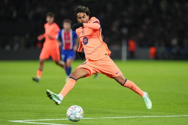 Lamine Yamal of Barcelona Paris Saint-Germain v Barcelona, UEFA Champions League, Football, Parc des Princes, Paris, France - 20 Oct 2026Paris Parc des Princes France  Copyright: xDavexWinter Shutterstockx 17226708an