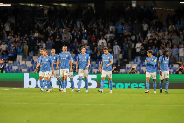 Napoli vs Arsenal of the Europa Champions League 2026 27 Goal the Matteo Politano OF SSC Napoli oli during the European Champions League football match on 20 10 2026 between SSC Napoli and FC Bodo Glimt at the Diego Armando Maradona Stadium in Naples Napoli Stadio Diego Armando Maradona Napoli Italia Copyright: xFABIOxSASSOxFabioxSassox Napoli Bodo Glimt2026_10_20Fabio Sasso8910