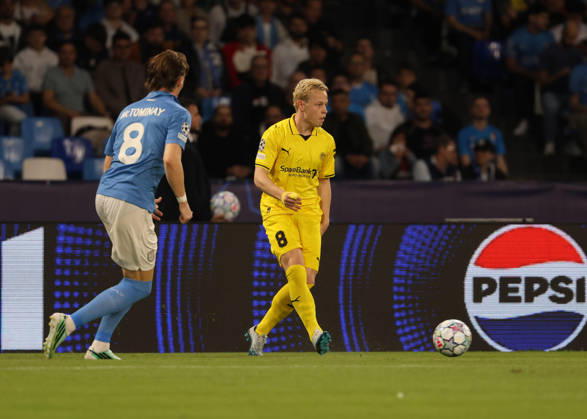 Napoli vs Arsenal of the Europa Champions League 2026 27 Sondre Auklend of Bodo Glimt during the European Champions League football match on 20 10 2026 between SSC Napoli and FC Bodo Glimt at the Diego Armando Maradona Stadium in Naples Napoli Stadio Diego Armando Maradona Napoli Italia Copyright: xFABIOxSASSOxFabioxSassox Napoli Bodo Glimt2026_10_20Fabio Sasso8928
