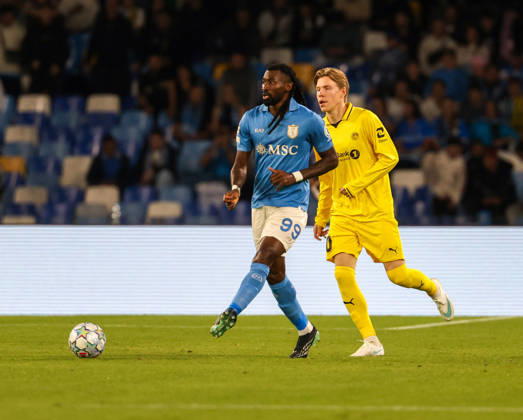 Napoli vs Arsenal of the Europa Champions League 2026 27 Frank Zambo Anguissa OF SSC Napoli during the European Champions League football match on 20 10 2026 between SSC Napoli and FC Bodo Glimt at the Diego Armando Maradona Stadium in Naples Napoli Stadio Diego Armando Maradona Napoli Italia Copyright: xFABIOxSASSOxFabioxSassox Napoli Bodo Glimt2026_10_20Fabio Sasso8936