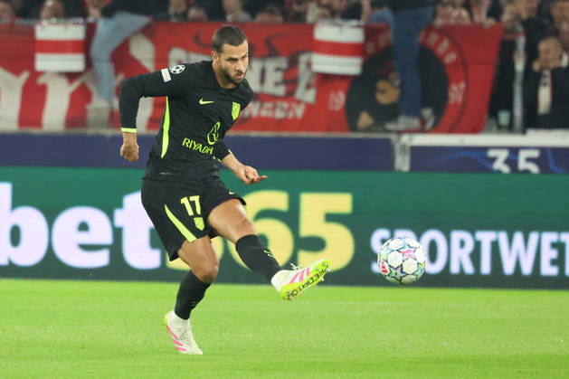 20.10.2026, xrekx, Fussball UEFA Champions League, VfB Stuttgart - Atletico Madrid v.l. David Hancko (AtlÃ tico Madrid) Stuttgart
