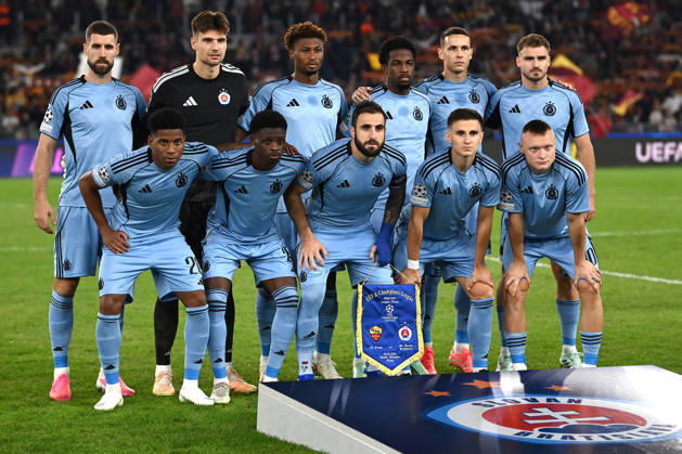 As Roma 20 10 2026 - Champions League Roma-Slovan Bratislava foto Antonello Sammarco Image nella foto: formazione Slovan Bratislava